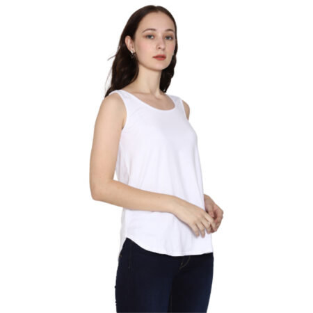 Woodwose White Tank Top 4