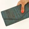 Candor Women's Teal Clutch by Corkiza