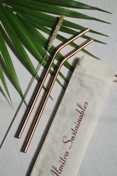 copper straw bent