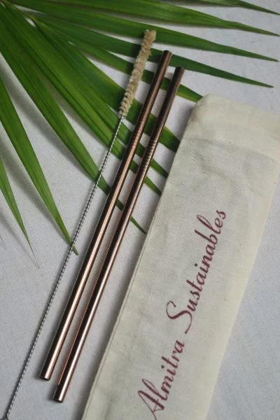 copper straw straight