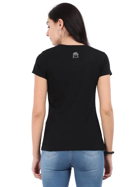 Woodwose Organic Women Black Back