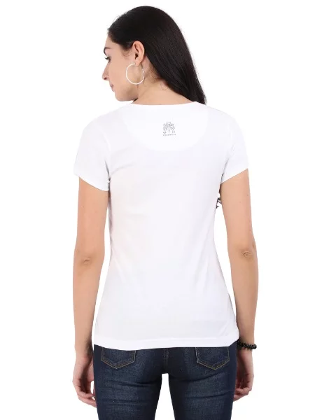 Woodwose Women White Organic Back