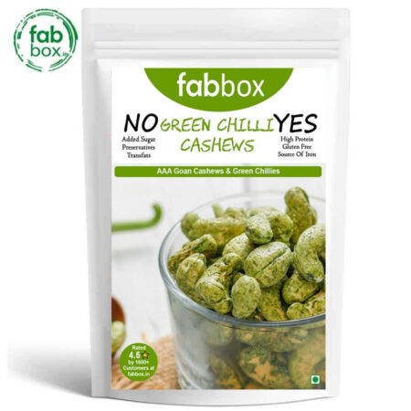 Green Chilli Cashews