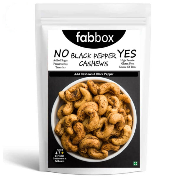 Black Pepper Cashews