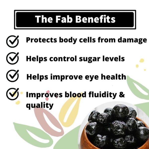 Fabbox Blueberry Plums - 160 gms - Image 3