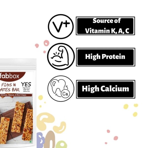 Fabbox Figs N Dates Health Bars (4 Bars) - Image 7