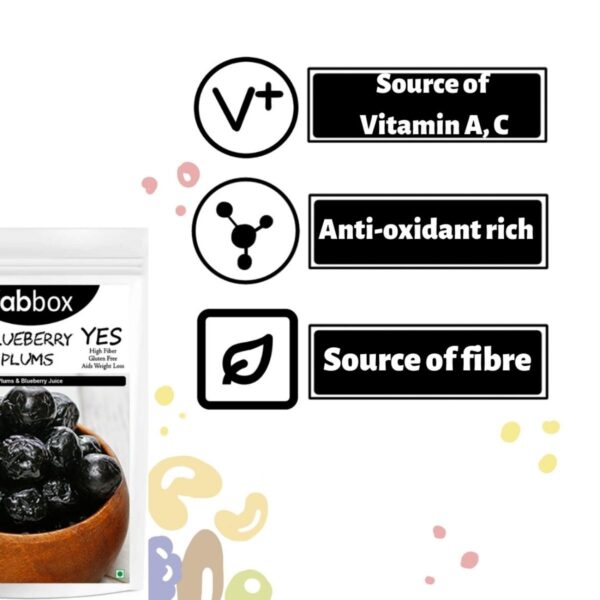 Fabbox Blueberry Plums - 160 gms - Image 4