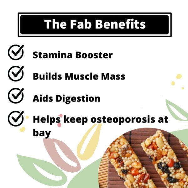 Fabbox Fruit N Nut Health Bars (4 Bars) - Image 6