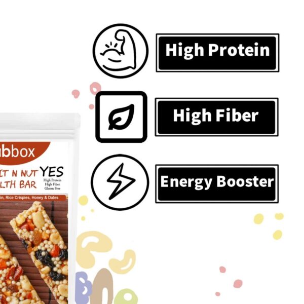 Fabbox Fruit N Nut Health Bars (4 Bars) - Image 5