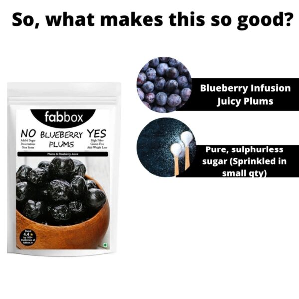 Fabbox Blueberry Plums - 160 gms - Image 5