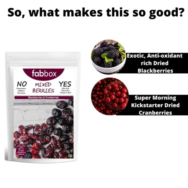 Fabbox Mixed Berries - 150 gms - Image 4