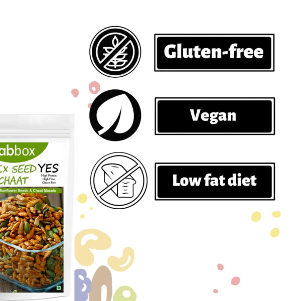 Fabbox Mixed Seed Chaat - 160 gms - Image 4