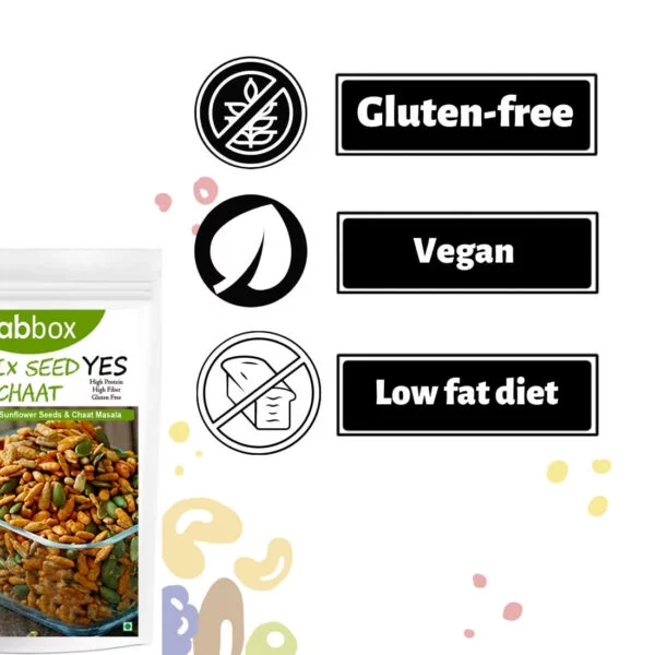 Fabbox Mixed Seed Chaat - 160 gms - Image 4