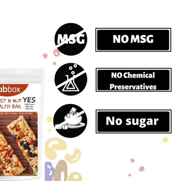 Fabbox Fruit N Nut Health Bars (4 Bars) - Image 4