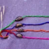 Set of 4 Rakhis with Plantable Seeds - Multicolour
